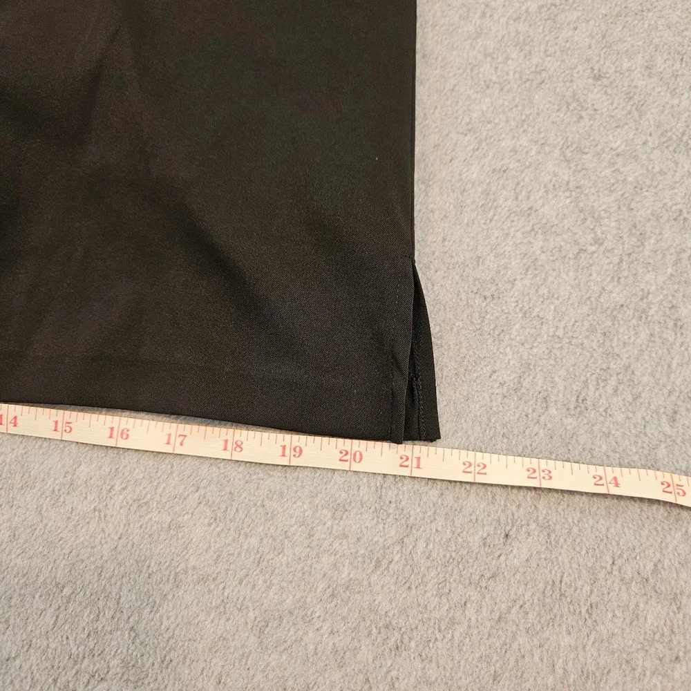 Lady Hagen Black Golf Skort Women Size 2 Active Performance Skirt Pockets Slit